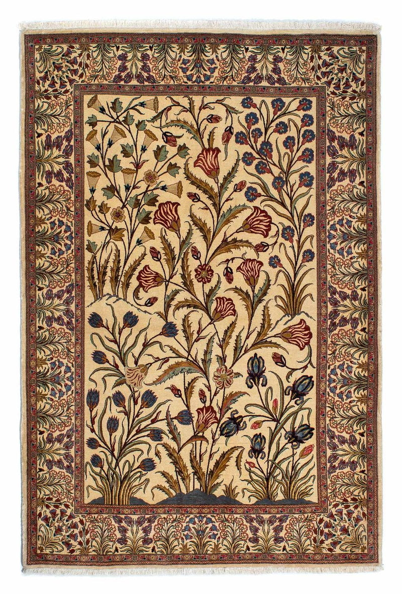 ゴム 絨毯 206x142cm - ペルシャ絨毯