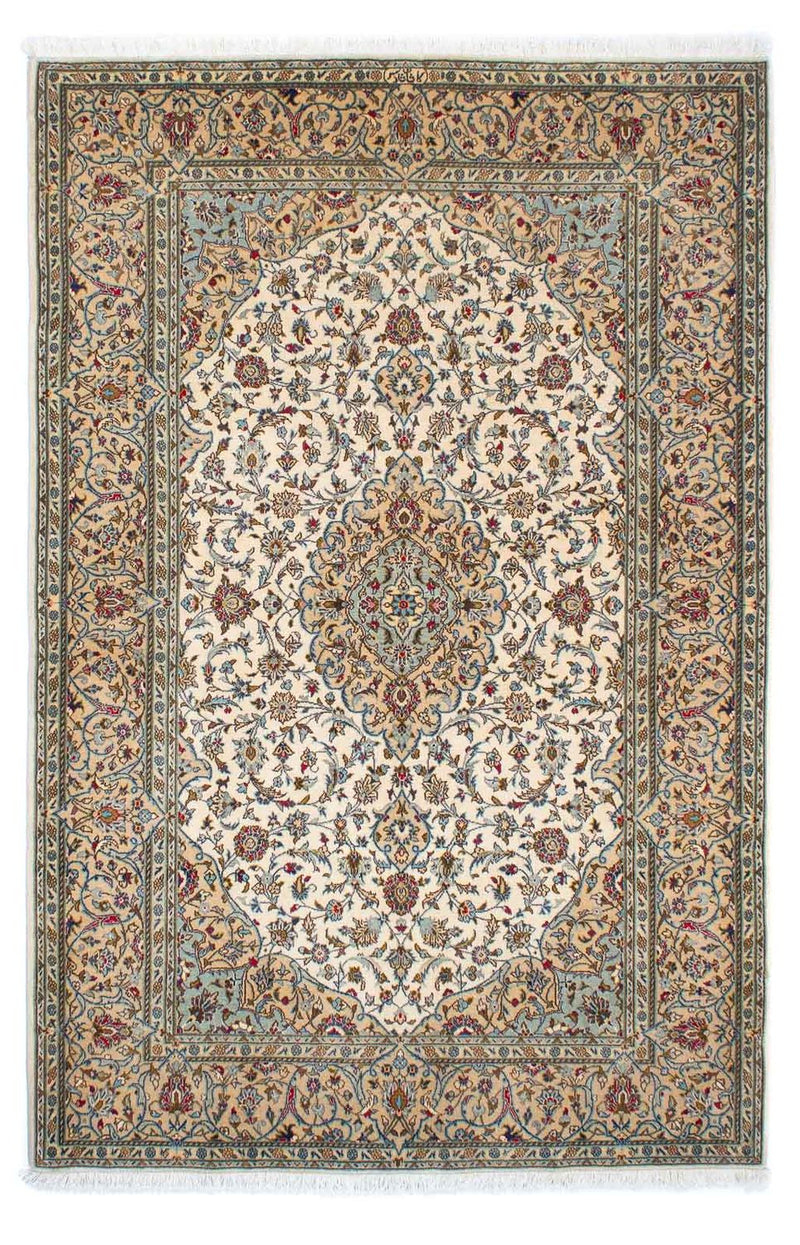カシャーン 絨毯 216x142cm - ペルシャ絨毯