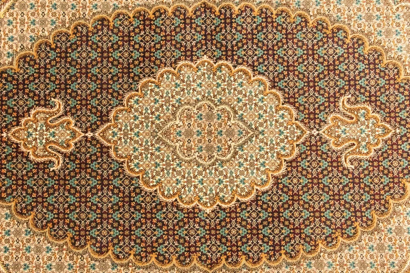 タブリーズ - 50 Raj 絨毯 155x102cm - ペルシャ絨毯