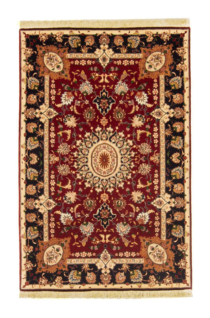 タブリーズ - 50 Raj 絨毯 154x102cm - ペルシャ絨毯