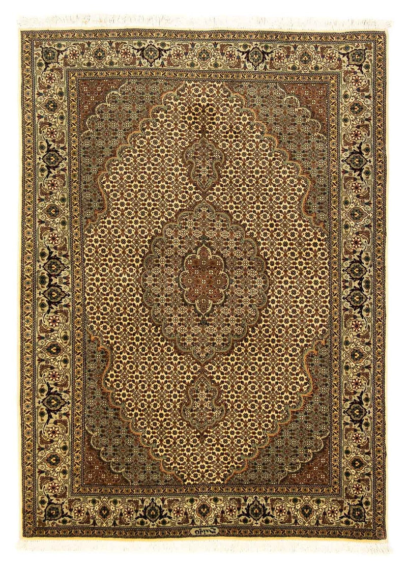 タブリーズ - 50 Raj 絨毯 155x105cm - ペルシャ絨毯