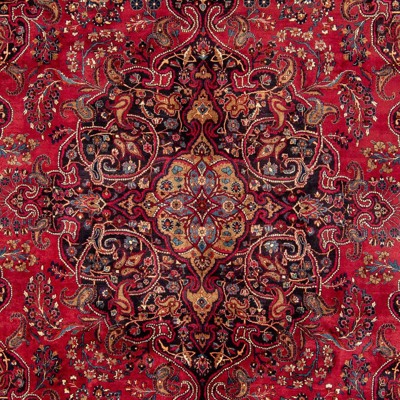 マシャド 絨毯 383x312cm - ペルシャ絨毯