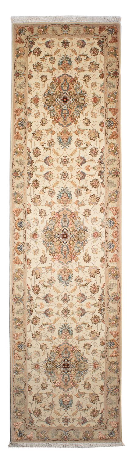 タブリーズ - 50 Raj 絨毯 330x86cm - ペルシャ絨毯