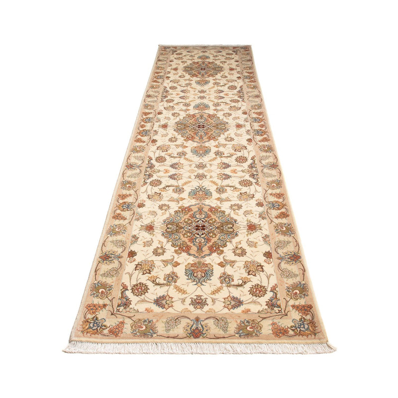 タブリーズ - 50 Raj 絨毯 330x86cm - ペルシャ絨毯