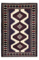 トルカマン絨毯 139x87cm - ペルシャ絨毯