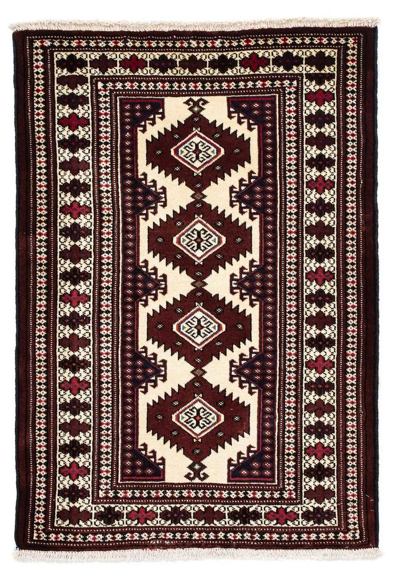 トルカマン絨毯 135x90cm - ペルシャ絨毯