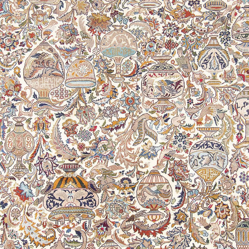 カシュマール 絨毯 396x298cm - ペルシャ絨毯