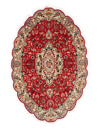 タブリーズ - 50 Raj 絨毯 195x130cm - ペルシャ絨毯 – product image