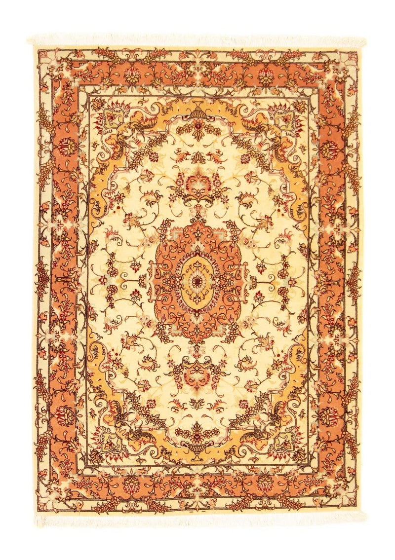 タブリーズ - 50 Raj 絨毯 147x104cm - ペルシャ絨毯