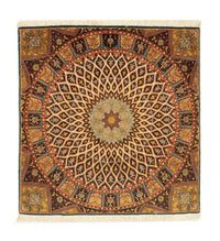 タブリーズ - 50 Raj 絨毯 100x100cm - ペルシャ絨毯 – product image