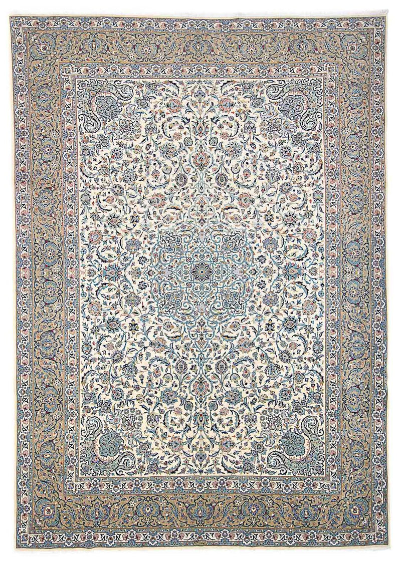カシャーン 絨毯 423x312cm - ペルシャ絨毯