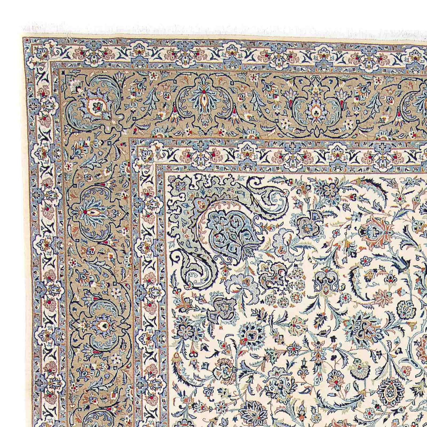 カシャーン 絨毯 423x312cm - ペルシャ絨毯