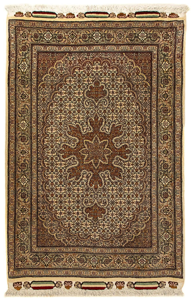 タブリーズ - 50 Raj 絨毯 124x80cm - ペルシャ絨毯