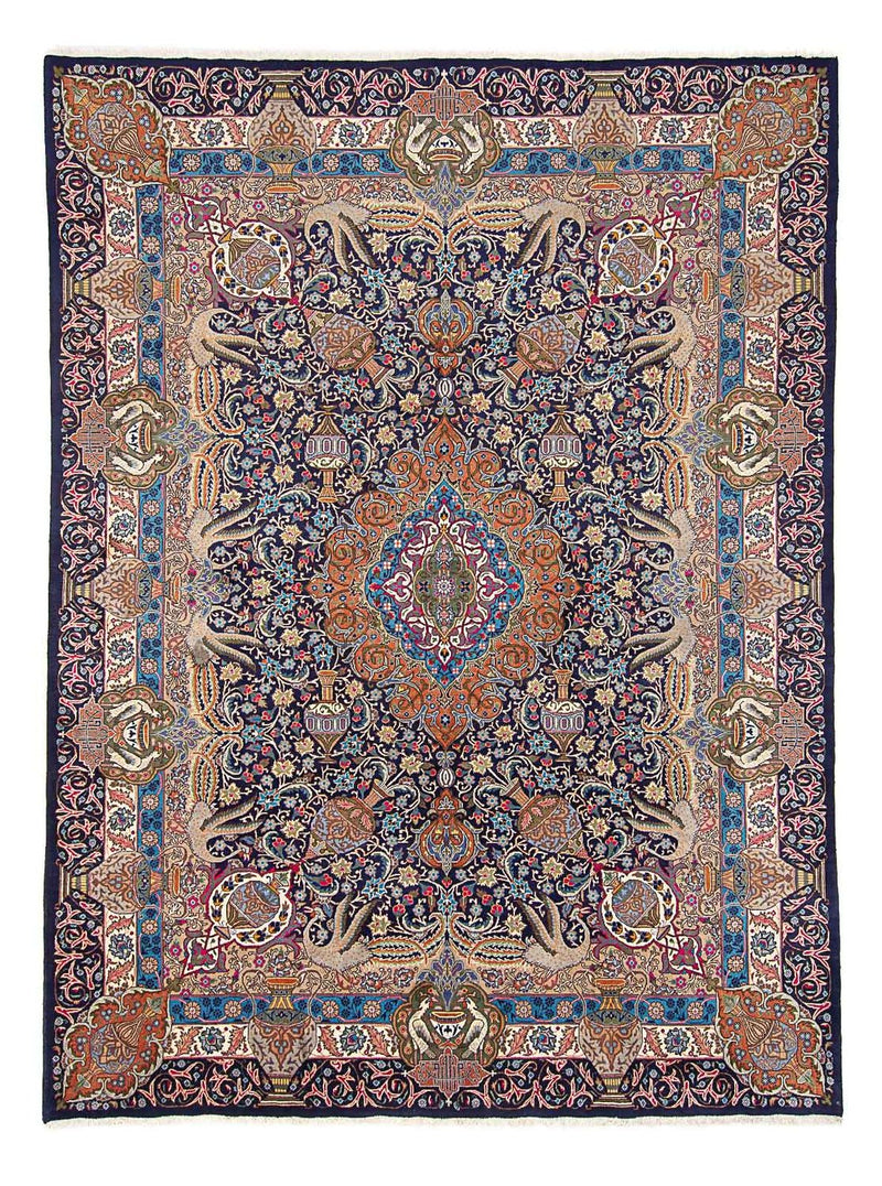 カシュマール 絨毯 394x298cm - ペルシャ絨毯