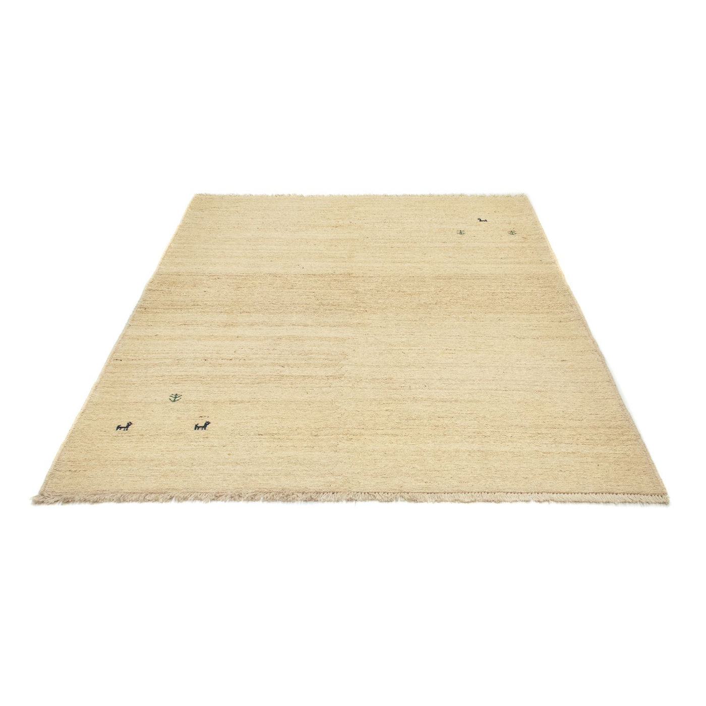 ペルシャギャベ 絨毯 175x143cm - ペルシャウールラグ