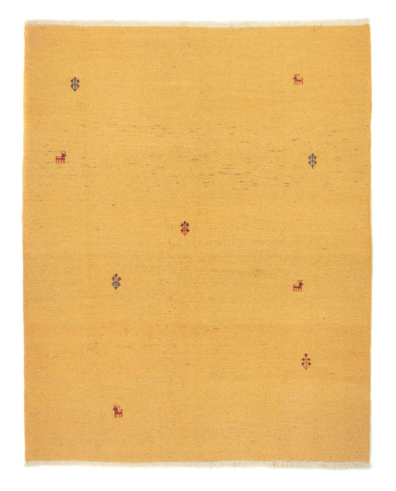 ペルシャギャベ 絨毯 198x151cm - ペルシャウールラグ