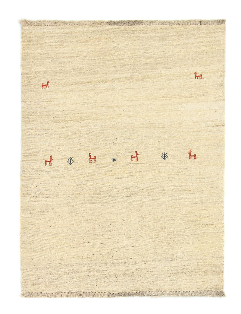 ペルシャギャベ 絨毯 138x105cm - ペルシャウールラグ