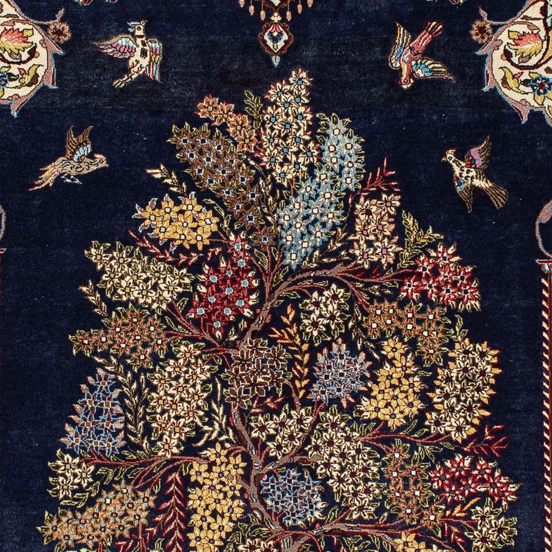 ゴム 絨毯 214x127cm - ペルシャ絨毯