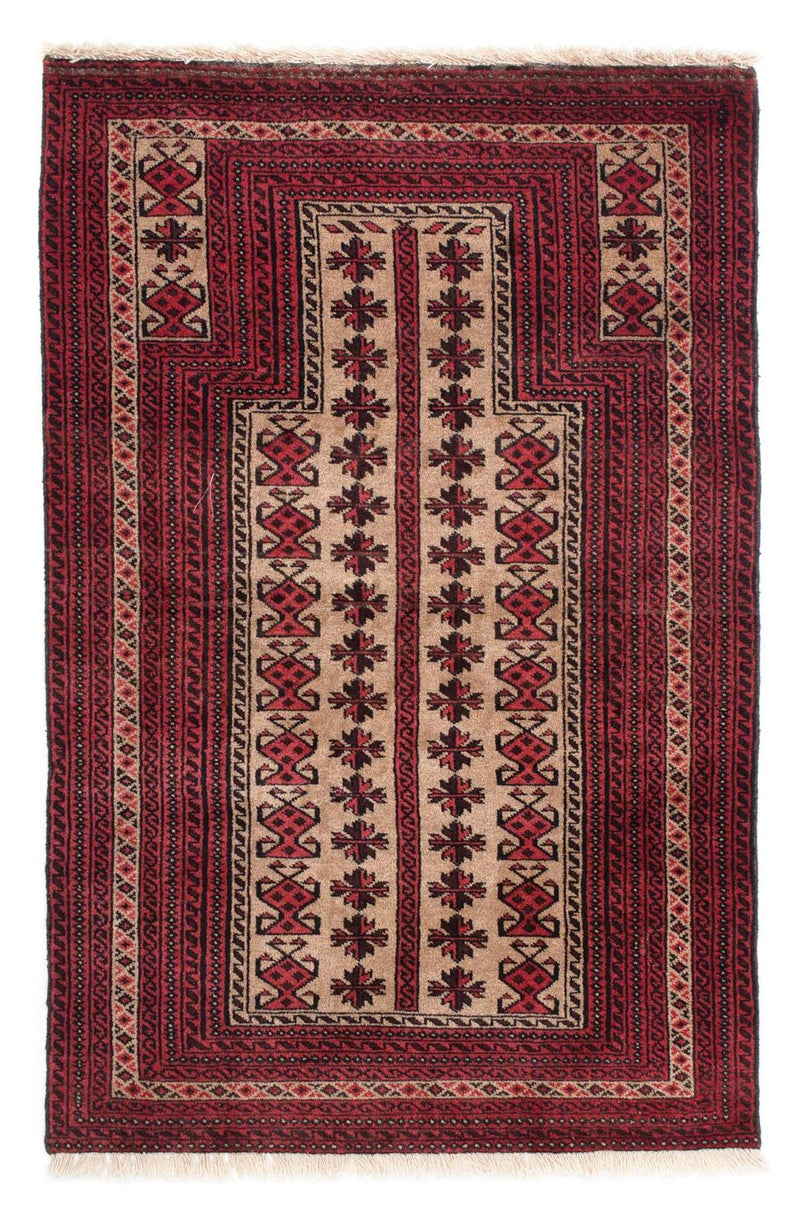 カラジャ 絨毯 135x86cm - ペルシャ絨毯