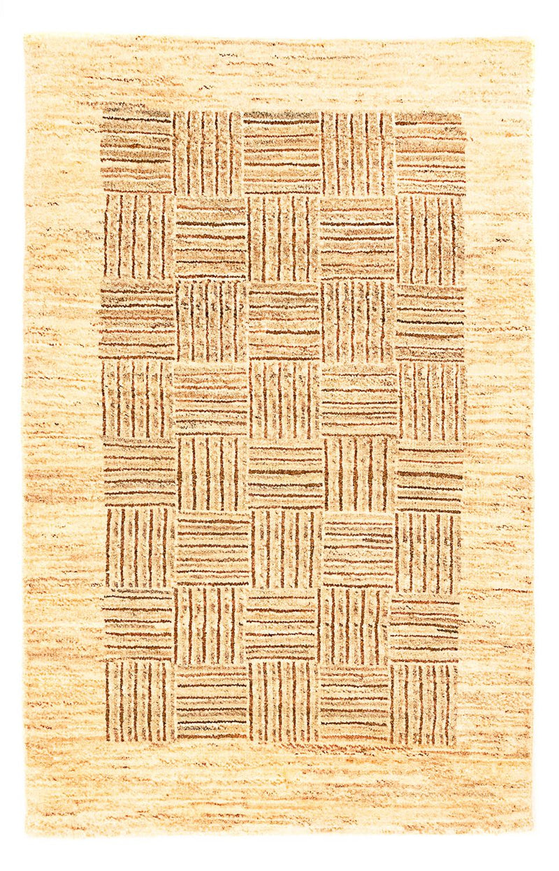 インド ギャベ 絨毯 97x62cm - ペルシャウールラグ