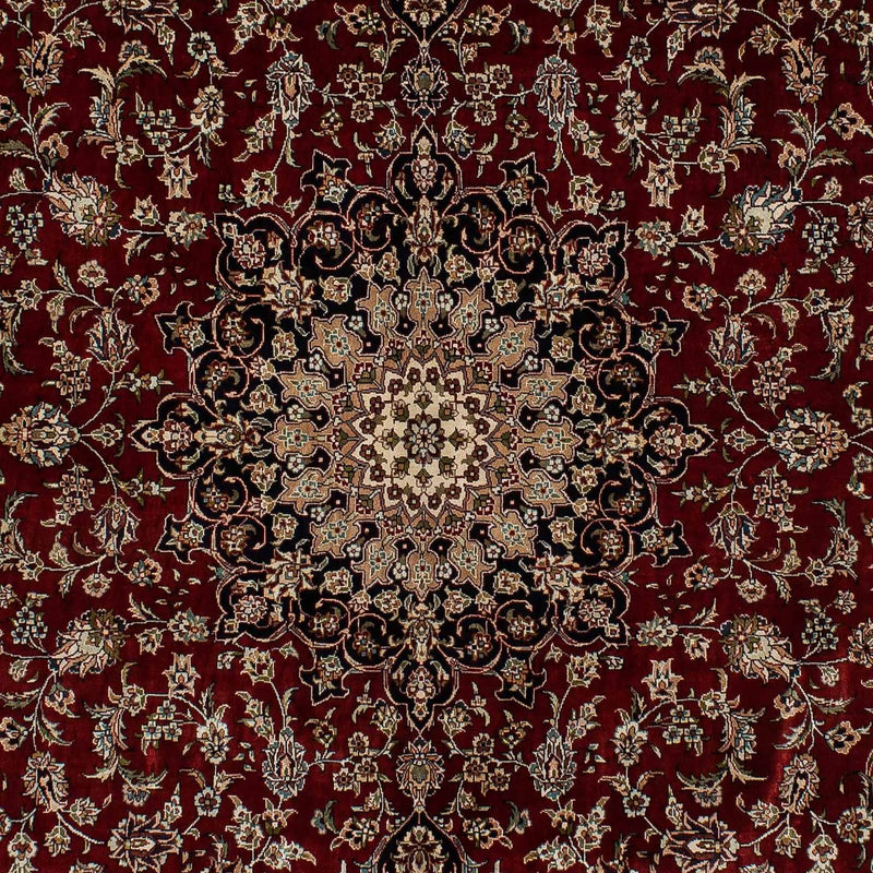 中国シルク 絨毯 198x137cm - ペルシャ絨毯