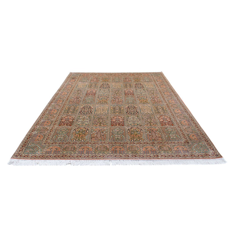カシミールシルク 絨毯 336x251cm - オリエンタル絨毯