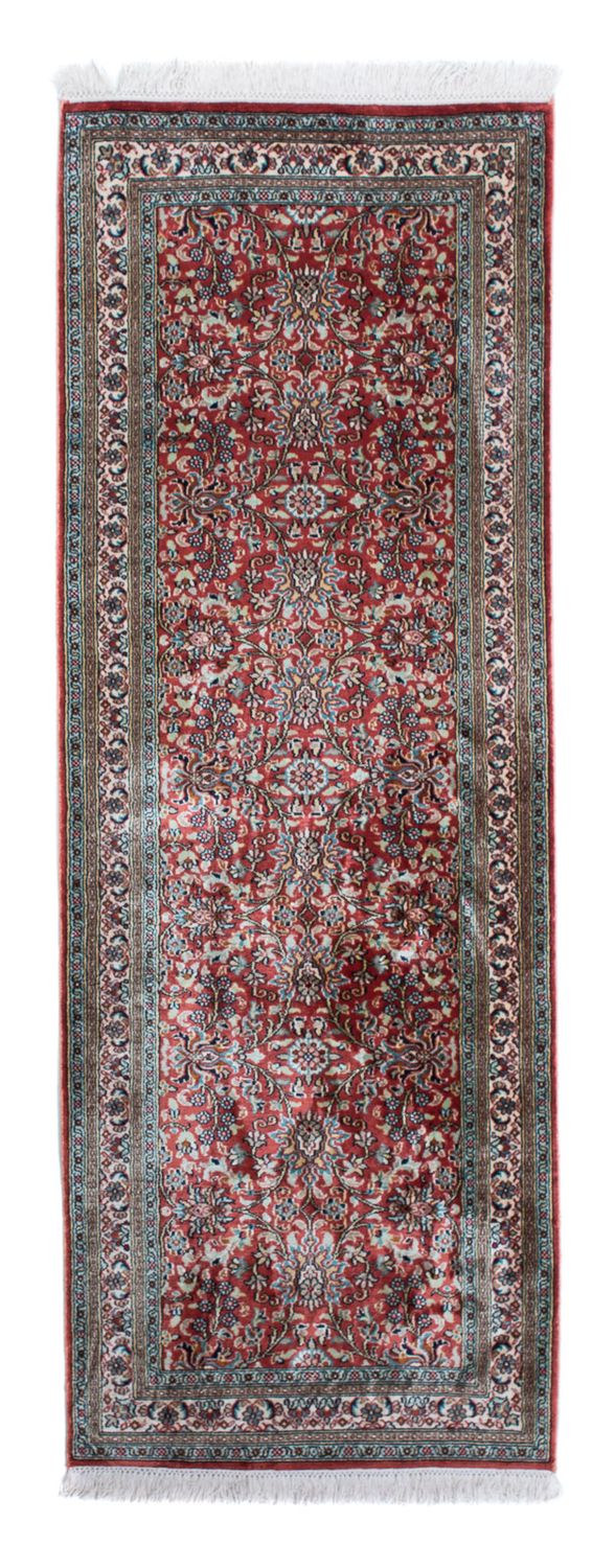 カシミールシルク 絨毯 179x64cm - オリエンタル絨毯