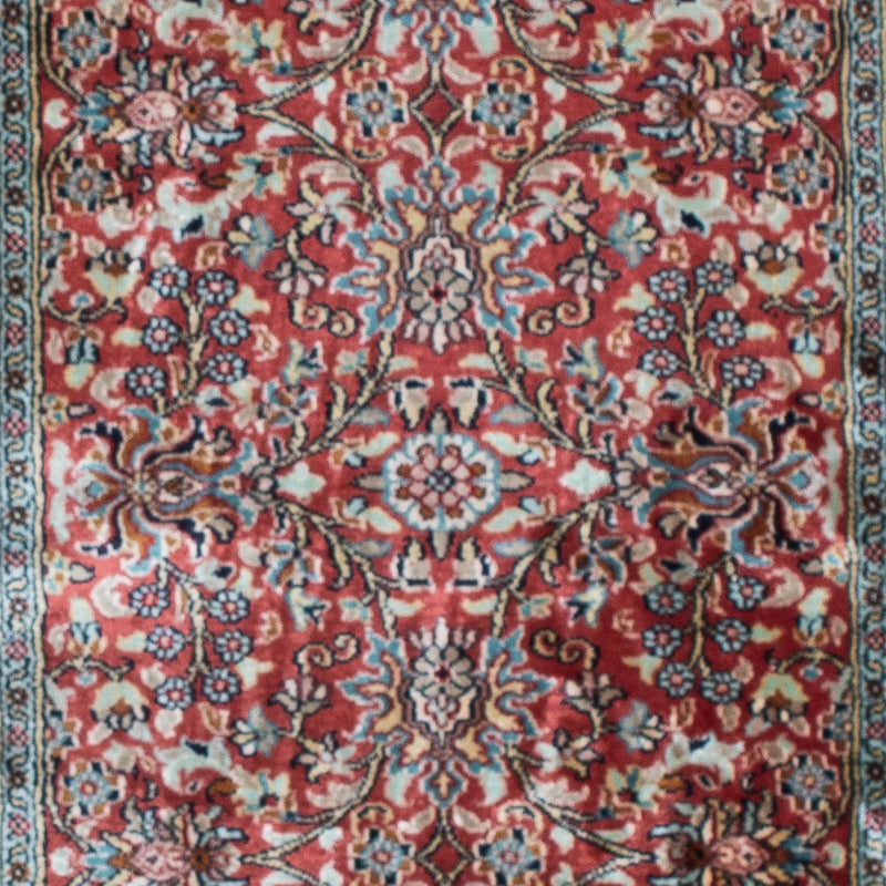カシミールシルク 絨毯 179x64cm - オリエンタル絨毯