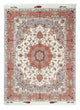 タブリーズ - 50 Raj 絨毯 196x153cm - ペルシャ絨毯