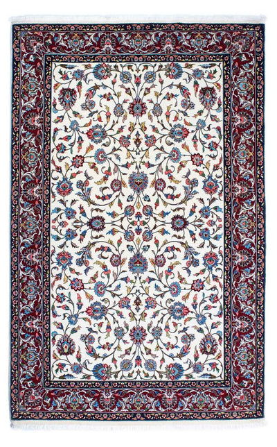 ゴム 絨毯 137x218cm - ペルシャ絨毯 - ベージュ
