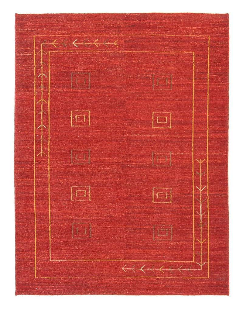 ペルシャギャベ 絨毯 196x146cm - ペルシャウールラグ