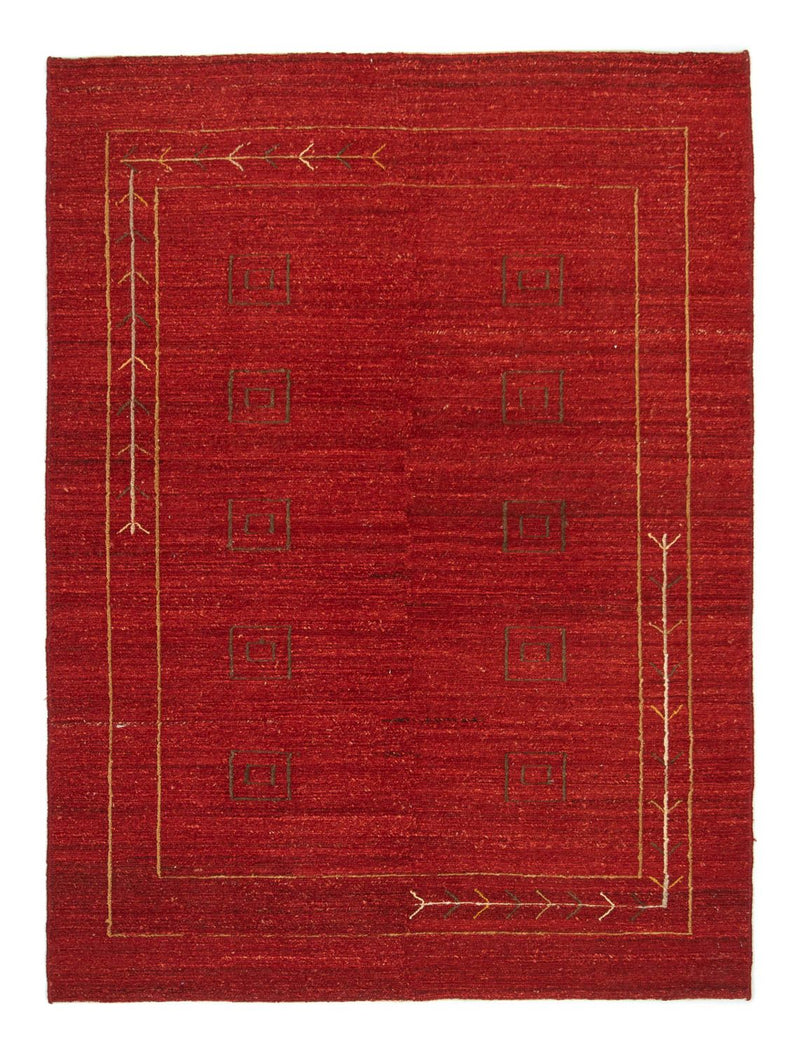 ペルシャギャベ 絨毯 197x144cm - ペルシャウールラグ