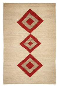 ペルシャギャベ 絨毯 292x196cm - ペルシャウールラグ – product image