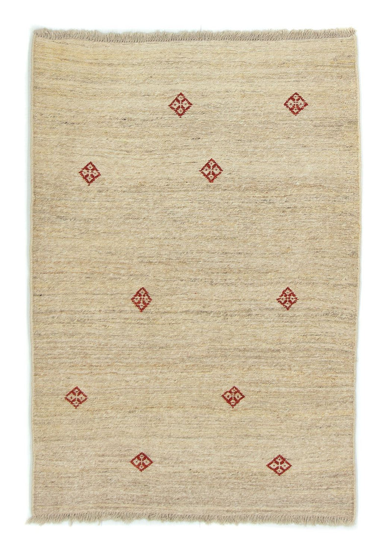 ペルシャギャベ 絨毯 145x100cm - ペルシャウールラグ