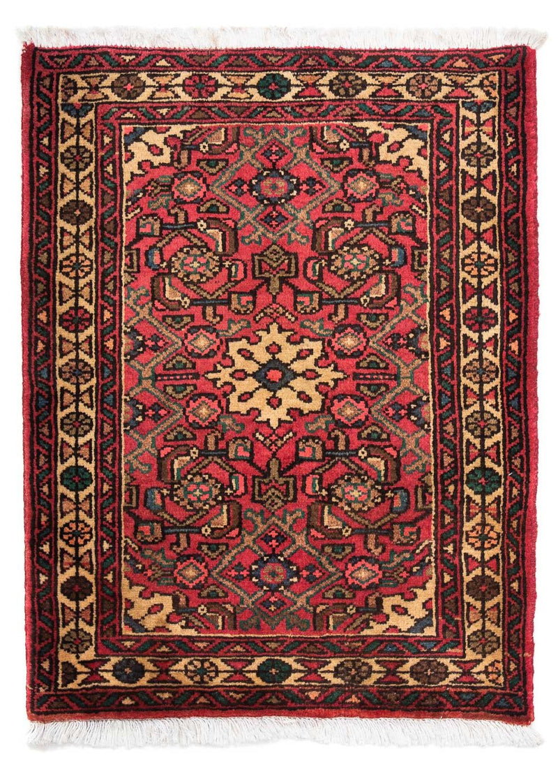 ホセイナバード 絨毯 91x70cm - ペルシャ絨毯