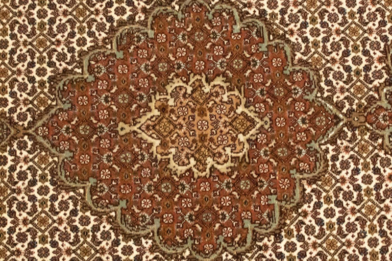 タブリーズ - 50 Raj 絨毯 150x107cm - ペルシャ絨毯