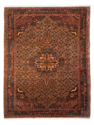 ナハバンド 絨毯 158x218cm - ペルシャ絨毯