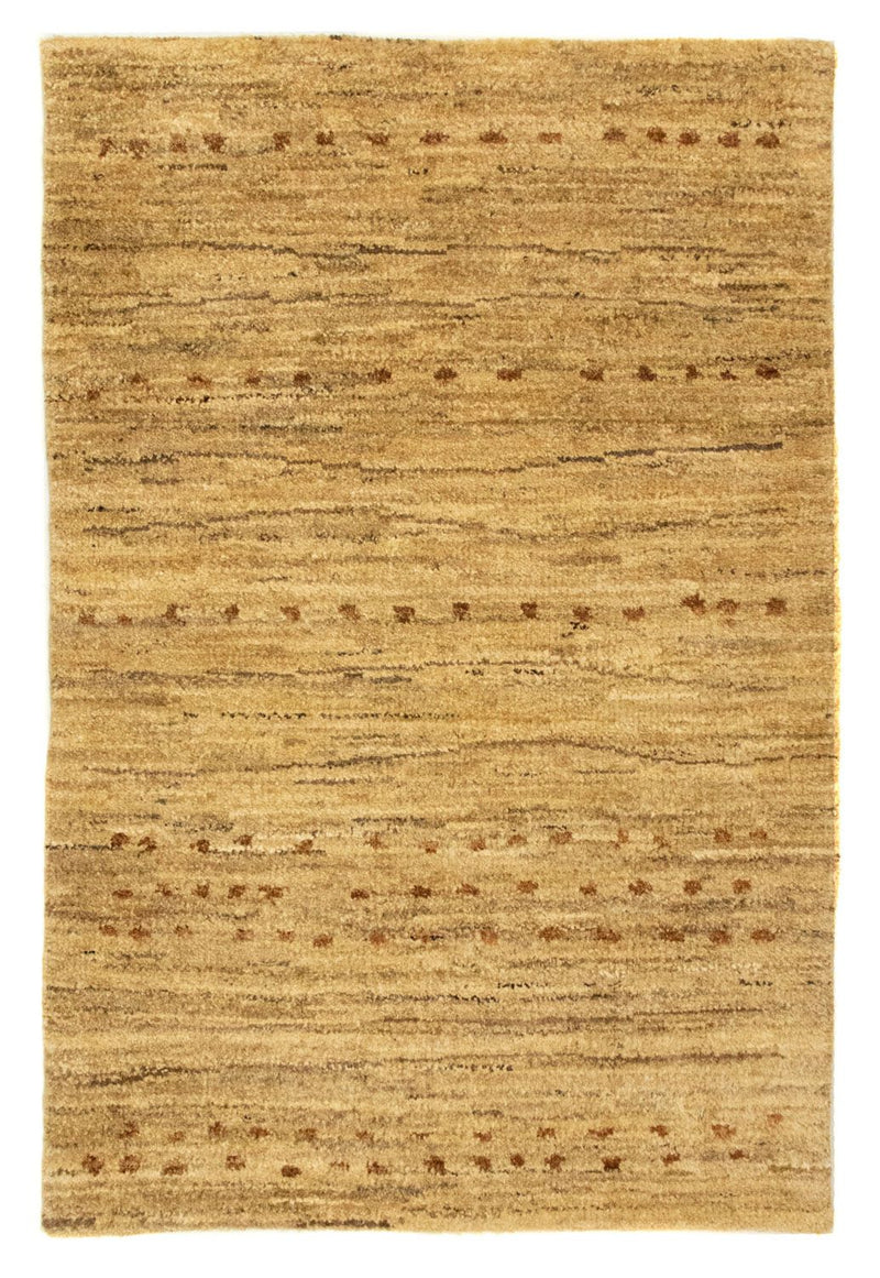 インド ギャベ 絨毯 93x61cm - ウールラグ