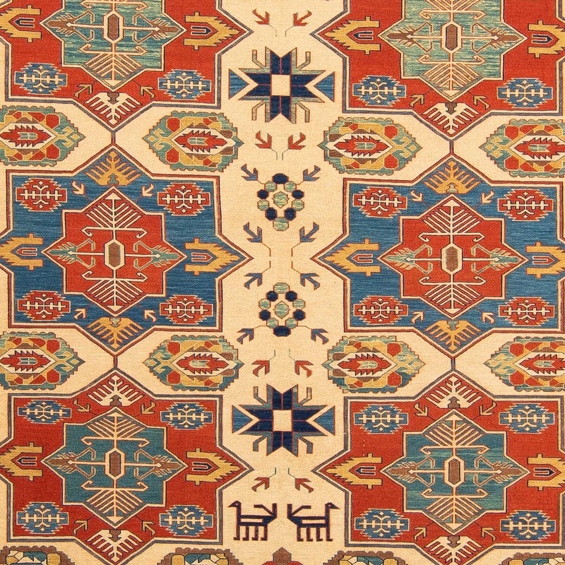キリム シルク 絨毯 380x273cm