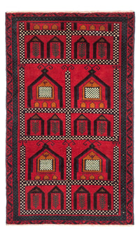 バルーチ絨毯 132x81cm - オリエンタル絨毯 – product image