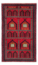 バルーチ絨毯 132x81cm - オリエンタル絨毯