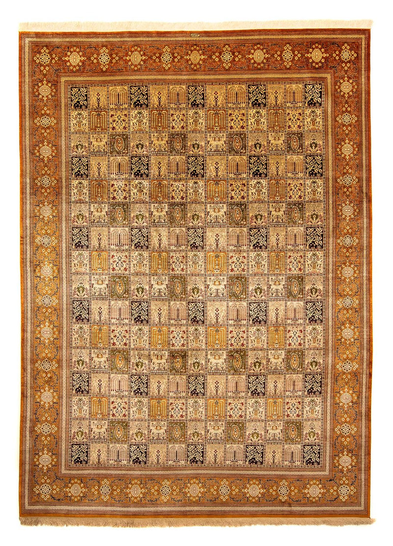 ゴム 絨毯 346x250cm - ペルシャ絨毯
