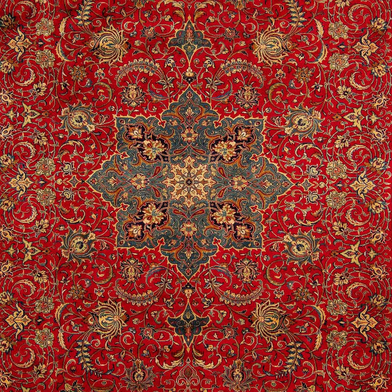 マハル 絨毯 395x285cm - ペルシャ絨毯