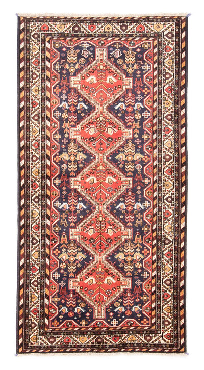 アフシャール・シルジャン 絨毯 117x240cm - ペルシャ絨毯