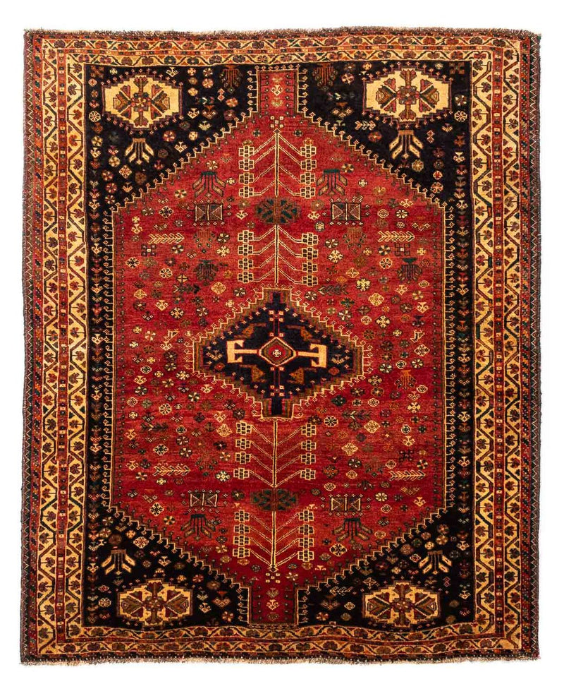 ガシュガイ 絨毯 225x173cm - ペルシャ絨毯