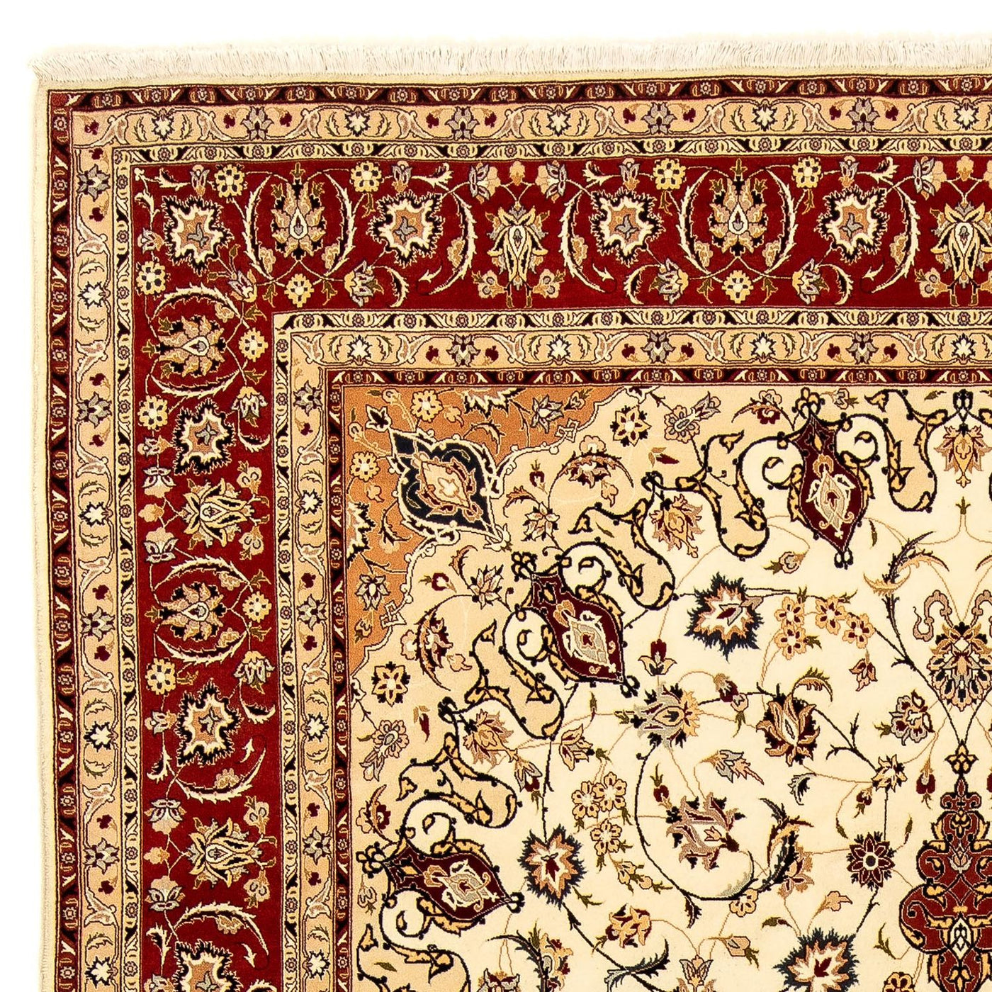 タブリーズ - 50 Raj 絨毯 372x251cm - ペルシャ絨毯
