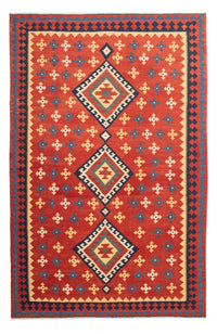 キリム ファルス 絨毯 200x307cm - ラスト – product image