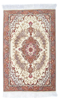 タブリーズ - 50 Raj 絨毯 93x61cm - ペルシャ絨毯 – product image
