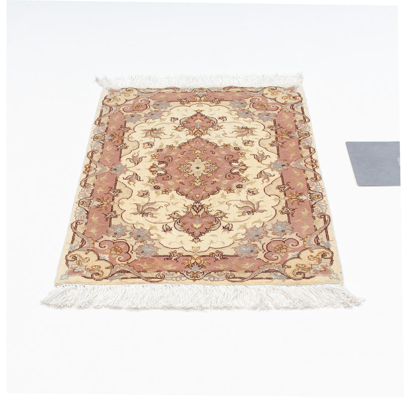 タブリーズ - 50 Raj 絨毯 89x62cm - ペルシャ絨毯
