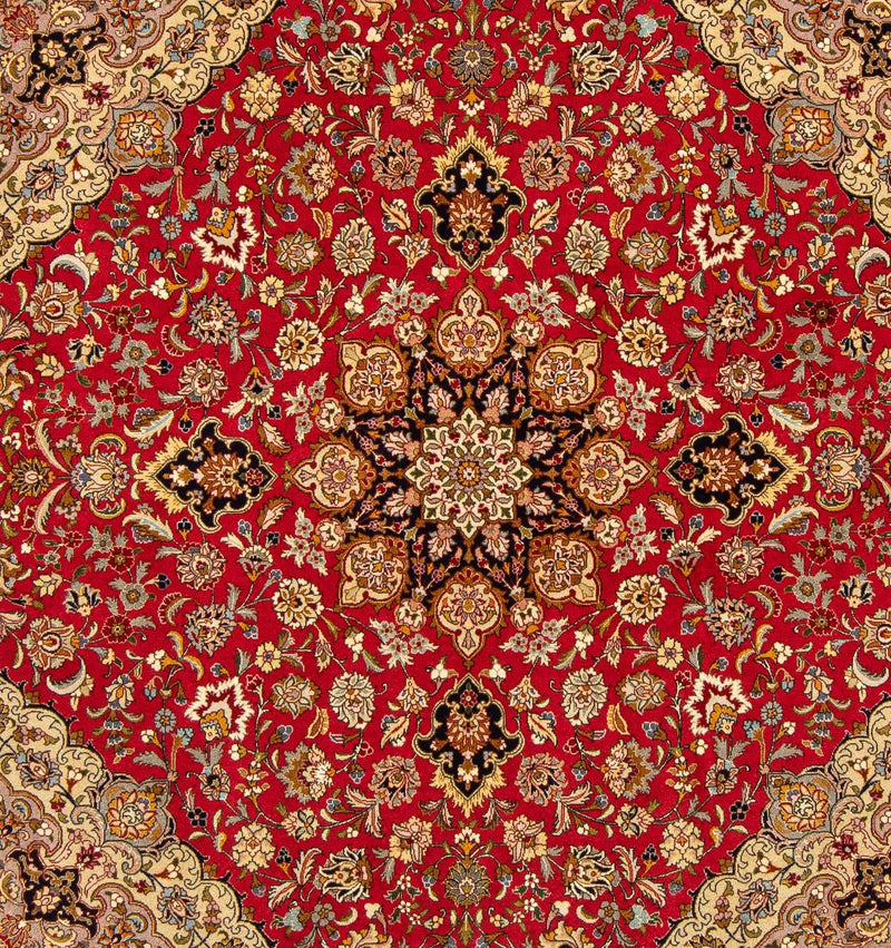 タブリーズ - 50 Raj 絨毯 203x203cm - ペルシャ絨毯
